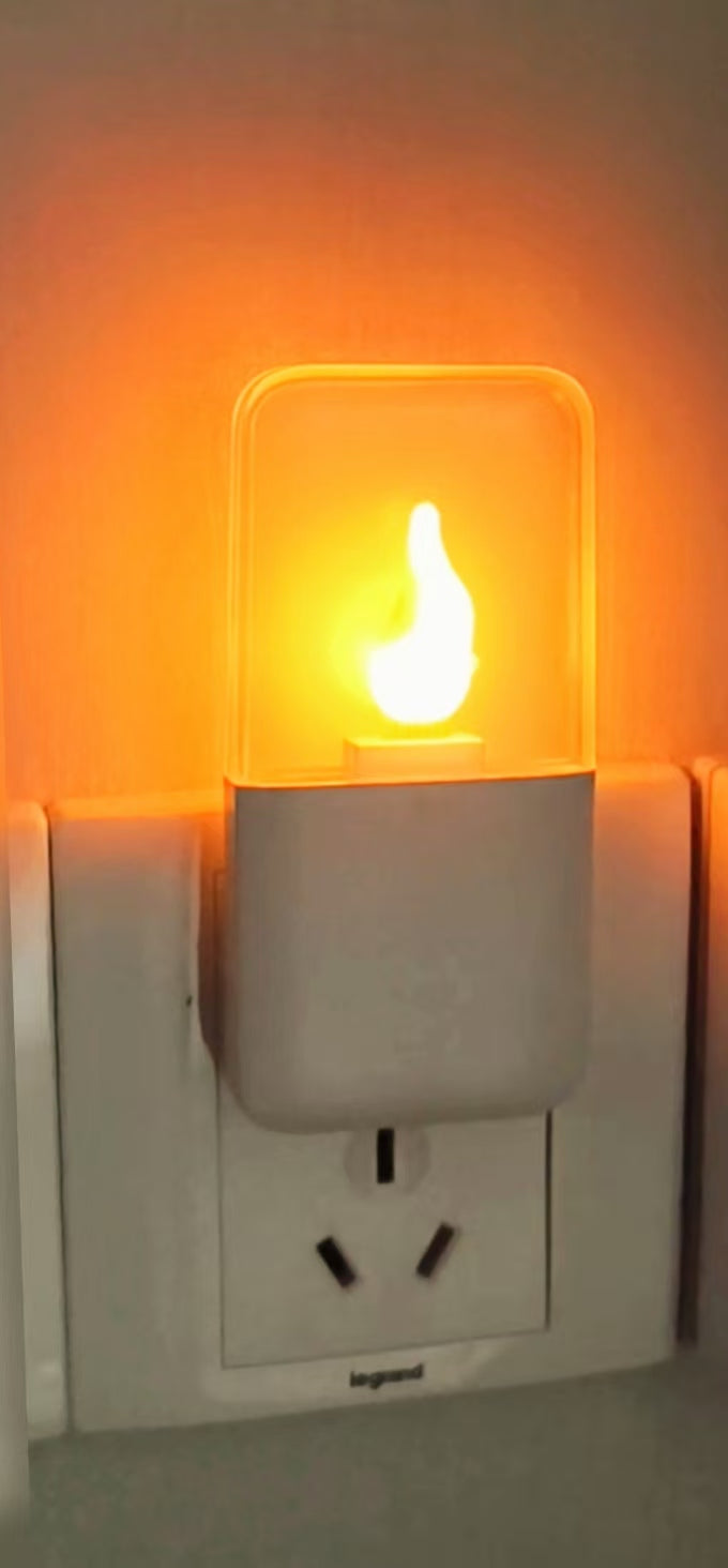 Flickering Flame Effect COB LED Nightlight